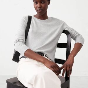 Banana Republic Gray Forever Sweater Size Medium